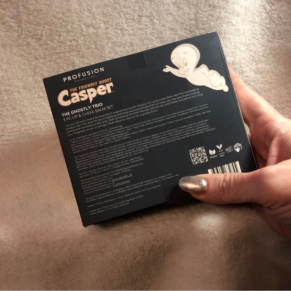 Profusion Cosmetics Casper the friendly ghost ghostly trio lip & cheek balm set - Picture 4 of 6